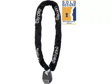 OXFORD HARDCORE MOTORCYCLE  LOCK & CHAIN  XL 13 1.5M SECURITY HEAVY DUTY