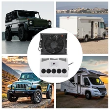 12V 8000BTU Air Conditioner Mini Split A/C For Semi Trucks Bus RV Caravan Vans