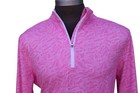 Waggle Pink Quarter Zip Golf Pullover Sweatshirt Men’s SZ XL — photo 2