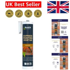 Bostik Express Pointing Mortar Grey 310ml - Weather-Resistant Joint Sealant
