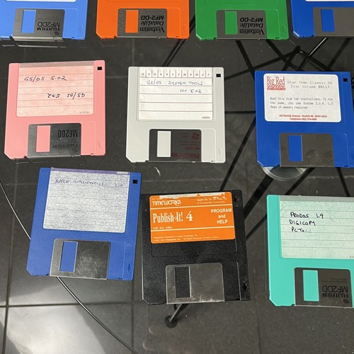 Logiciel Apple IIGS LOT 23 disquettes - Photo 3/9