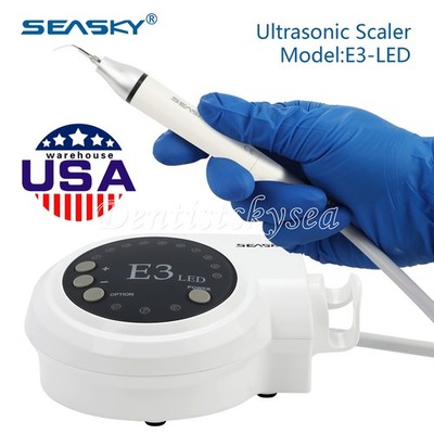 Dental Ultrasonic Piezo Scaler Handpiece LED Fit for EMS Cavitron Woodpecker