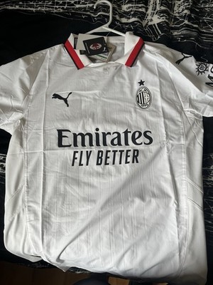 NEW AC Milan 2024/25 Puma Away AUTHENTIC Soccer Jersey Size Large