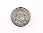 1951 D Franklin Half Dollar.  Very Fine CONDITION COIN! 90% silver. Inv#125