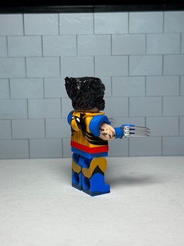 Crosscheck X James Wolverine Custom Minifigure w/ Lego parts *Rare Sold Out* - Picture 5 of 6