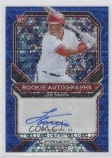 2021 Panini Prizm Rookie Blue Donut Circle 40/49 Luis Garcia V #RA-LVG Auto 0eo6