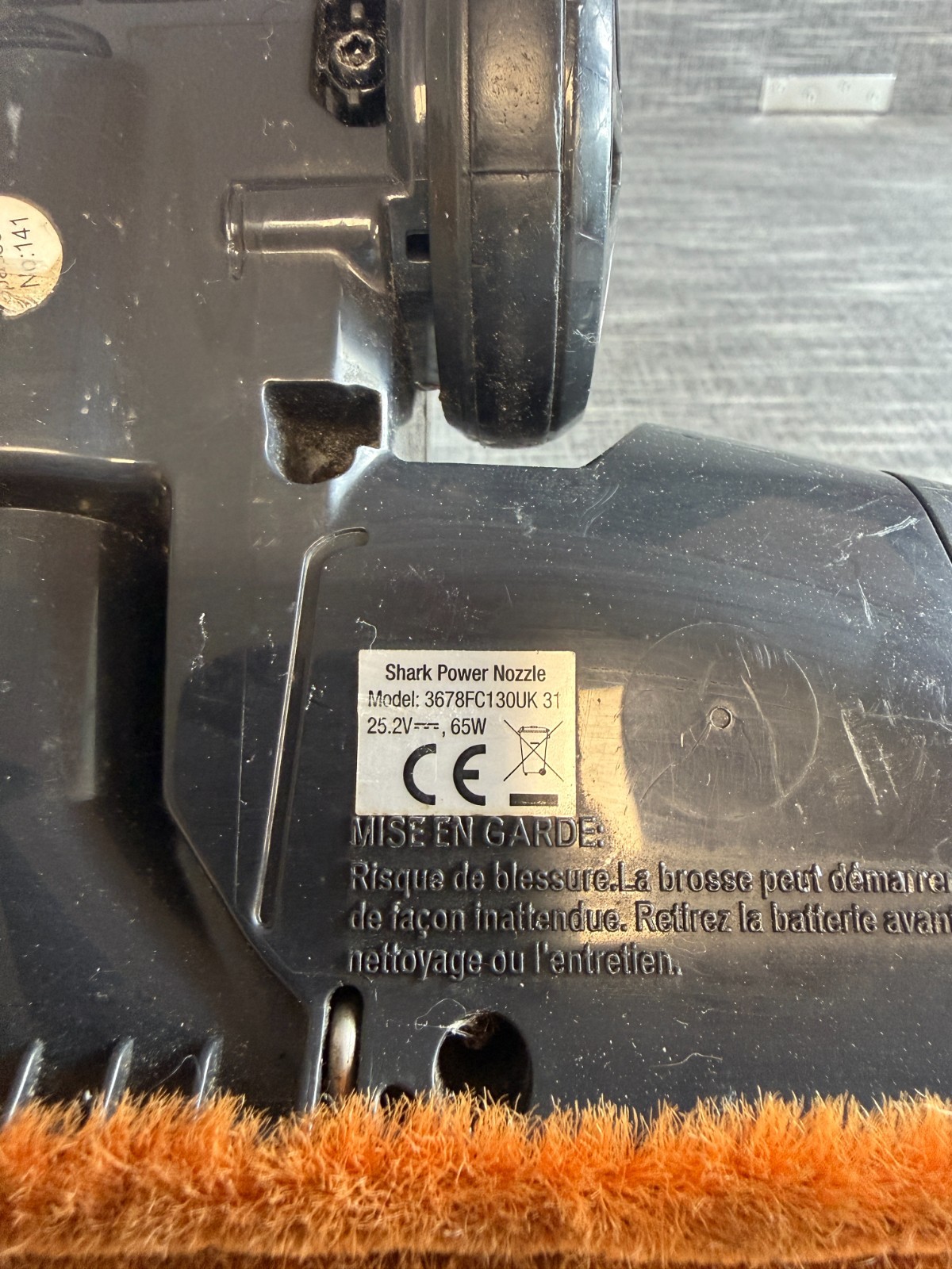 Shark DuoClean 3678FC130UK For IF130UKTH 31 Power Nozzle Brush Roller Head image 7