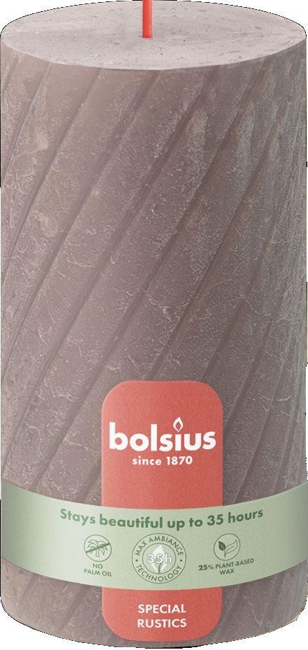 Bolsius Stumpenkerze Rustik Twisted Ribbed 6890₽