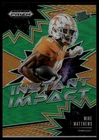 2025 Panini Prizm Draft Picks Football Green Mike Matthews #II-MMS