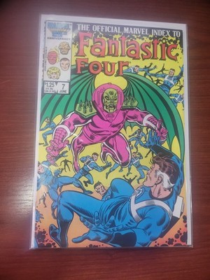The official Marvel index to Fantastic four #7