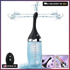 Anal Douche Automatic Enema Bulb - 20oz Electric Enemas for Colon Cleanse for Wo