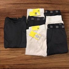 NEW All in Motion sz M 8 Boys Long Under lot x7 Thermal Tights Cold weather ss12