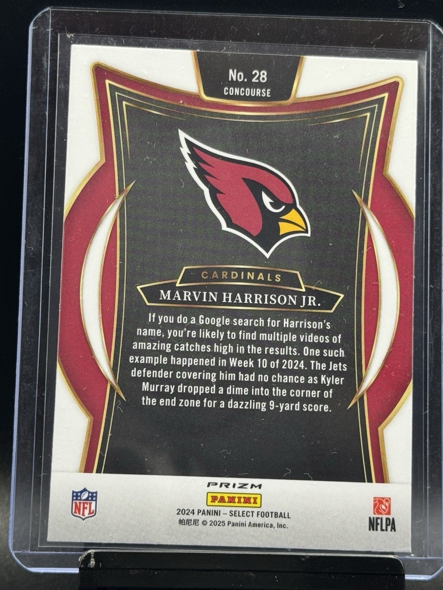 2024 Select Marvin Harrison Jr. Concourse RC Green and Yellow