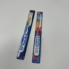 Vintage 2002 ORAL-B  Advantage Plus  Blue Toothbrush Soft Bristle