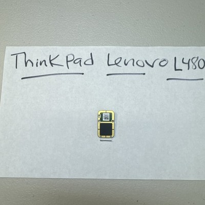 LENOVO Thinkpad L480 FRU Finger print 01LW329