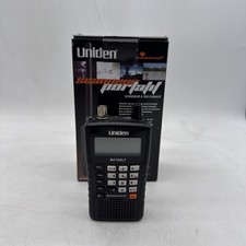 Uniden BC75XLT Bearcat Compact Handheld Scanner Black 300 Ch - Read Description