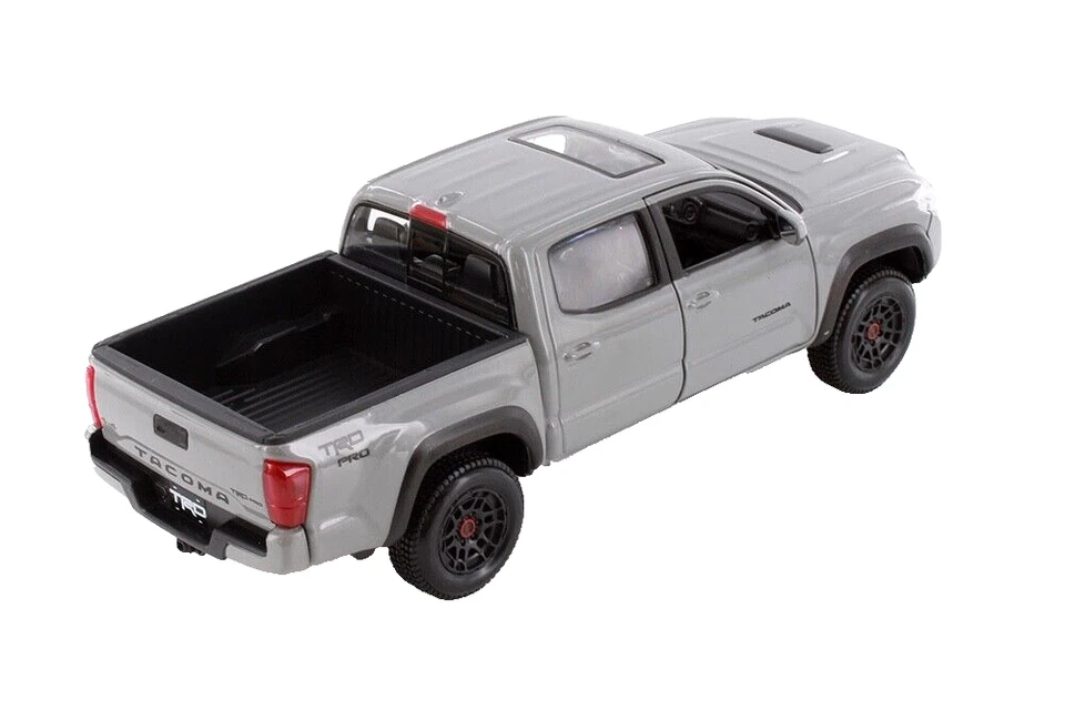 Maisto 2023 Toyota Tacoma TRD PRO 1:27 Pickup Truck Diecast Modelo CINZA SEM CAIXA - Imagem 4 de 4