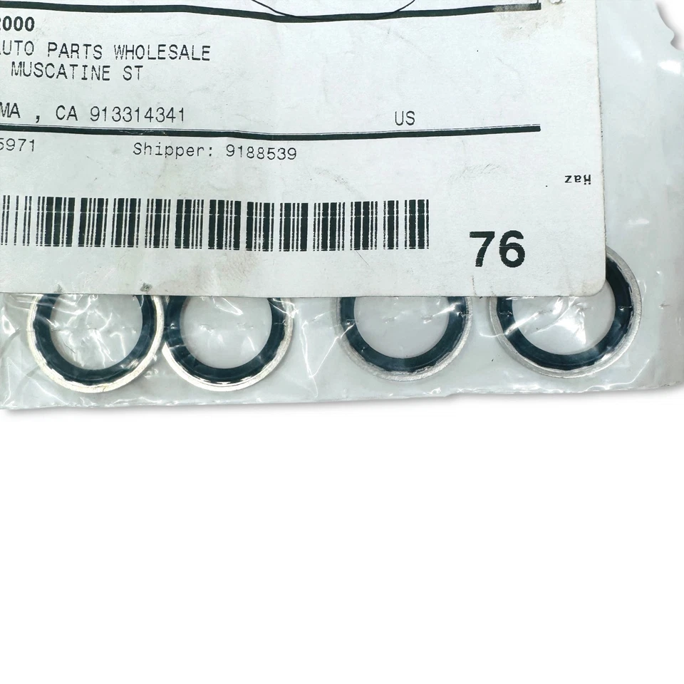 Mopar 68100682AA Slim Line Seal A/C se adapta a modelos 05-25, original OEM, paquete de 4 Foto 2 de 4