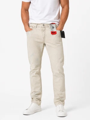 Pantalon en jean skinny Diesel D-Amny Biker design beige | Homme | Taille 30 - Photo 1/4