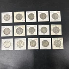 🔥Lot of 15- 1919-1945 Coins 90% Silver Walking Liberty Half Dollars - Boullion!