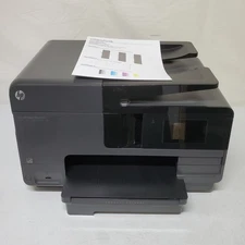 HP Officejet Pro 8610 Color Inkjet Printer NO INK 1K Pages LOW USE All-In-One