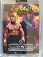 2025 Wild Card Haunted Hits Mike Tyson Monster Hit Cracked Ice Witch