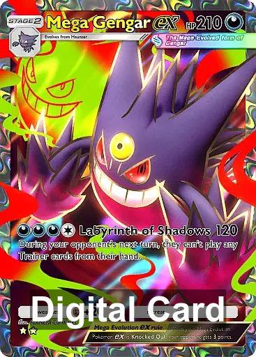 all gengar cards pokemon [DIGITAL Trade] Pokemon TCG Pocket Mega Gengar