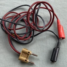 Hewlett Packard HP Company Test Lead Probe Cable Banana Aligator Clip 11002A VTG