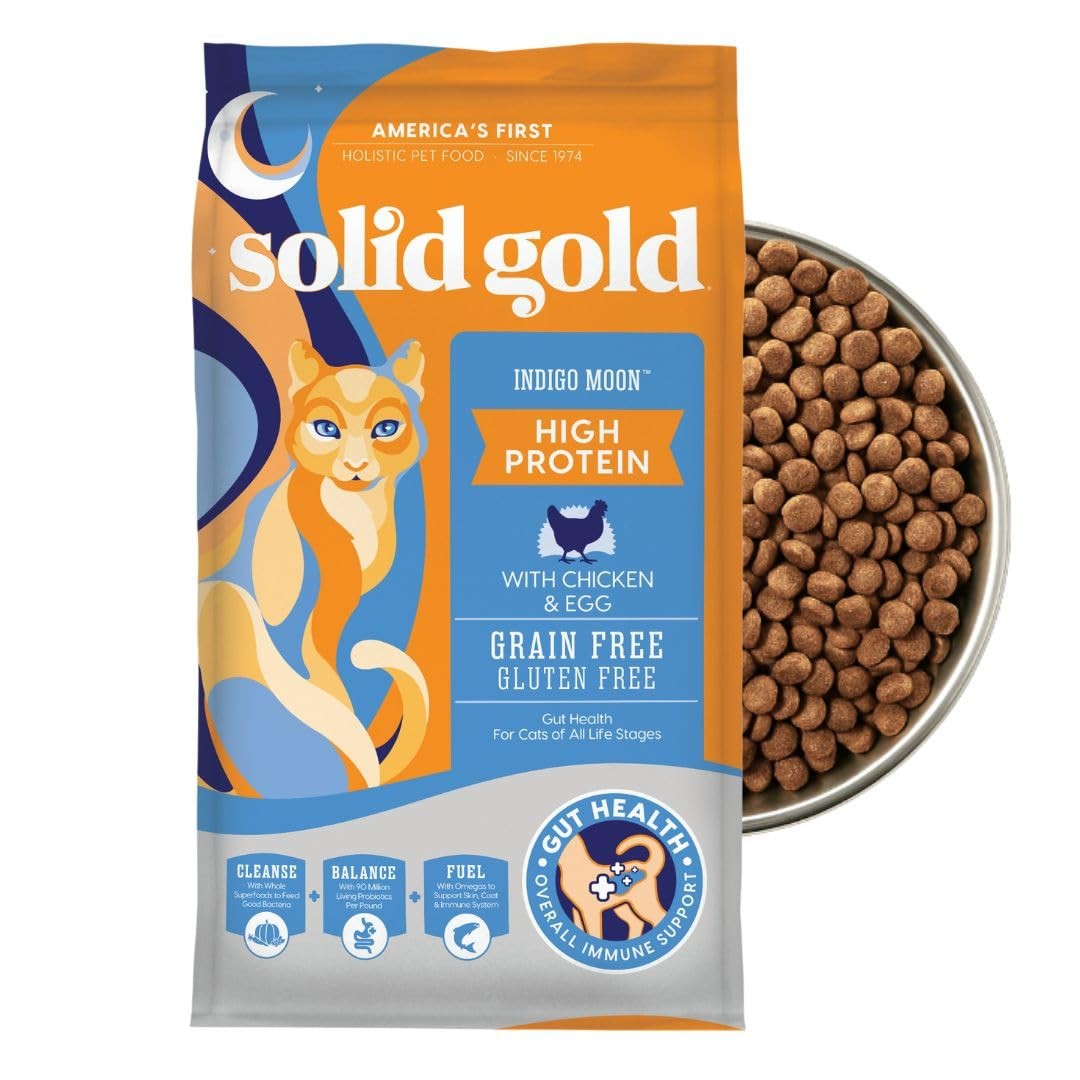 - Grain Free & Gluten Free Chicken Cat Dry