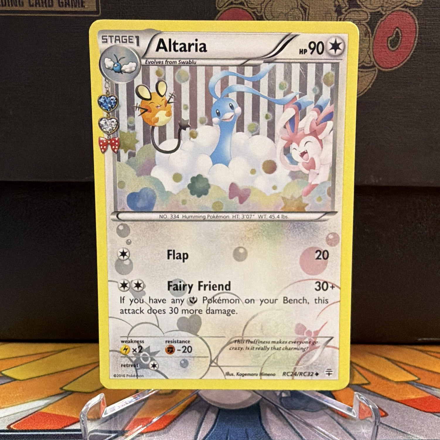 Pokemon TCG Altaria RC24/RC32 Generations Radiant Collection Holo Uncommon