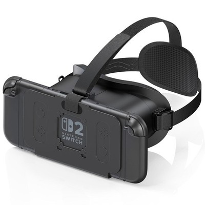 VR-Headset für Switch 2 Virtual Reality VR-Brille mit HD-Objektiven und Kopfgurt