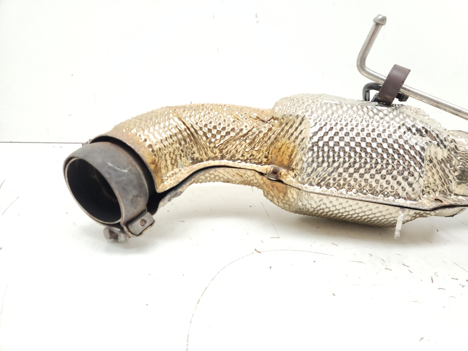 2012-2014 MCLAREN MP4-12C 650S RIGHT DOWNPIPE EXHAUST CATALYTIC CONVERTER OEM