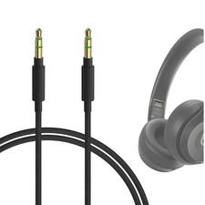 Geekria Audio Cable for Beats Studio Pro, Solo 4, Solo3, Solo2, Solo 4 ft 