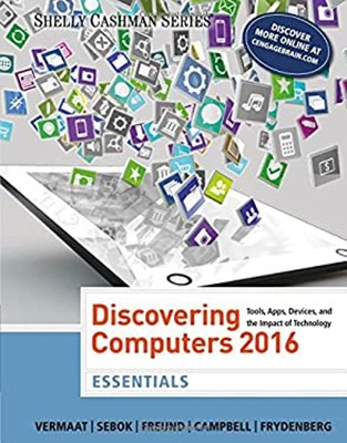 Discovering Computers, Essentials  2016 Paperback