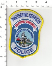 PROTECTIVE SERVICES DISTRICT OF COLUMBIA METROPOLITAN POLICE  COLLECTIBLE PATCH