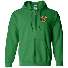 Baltimore Claws Full Zip Hoodie - ABA Basketball Team