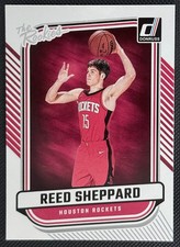 2024-25 Panini Basketball Donruss Reed Sheppard The Rookies #4 RC