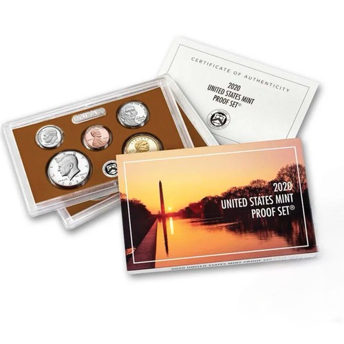 2020 United States Mint Proof Set Uncirculated Lot W COA & OGP - 第 1/12 張圖片