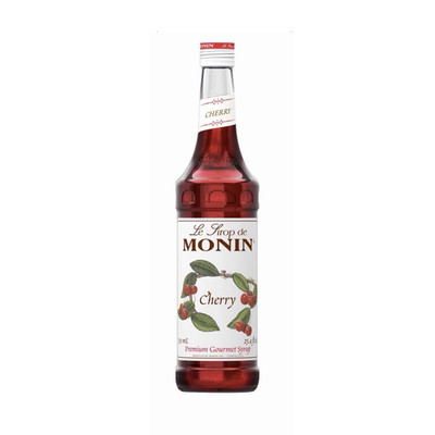 Monin Le Sirop de MONIN Cherry Coffee Flavouring Syrup, 750 mL Bottle