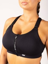 SHEFIT LOW Black 3Luxe Workout Sports Bra High Support Comfortable Fit