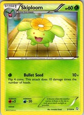 Pokemon Dragons Exalted Skiploom 2/124 NM