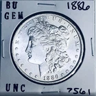 1886 BU GEM MORGAN SILVER DOLLAR UNC MS+++ U.S. MINT RARE COIN 7561