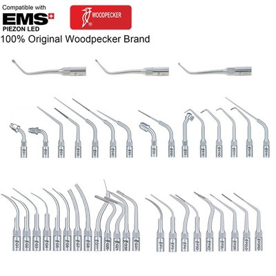 Woodpecker Dental Ultrasonic Scaler Tips Endo Perio Root Canal Fit EMS Handpiece