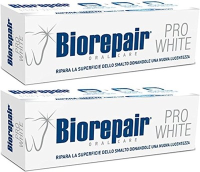 Biorepair: Pro White Whitening Toothpaste with microRepair - 2.5 Fluid Ounce (75