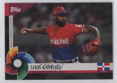2023 Topps World Baseball Classic Global Stars Black Sandy Alcantara #21 0ag4