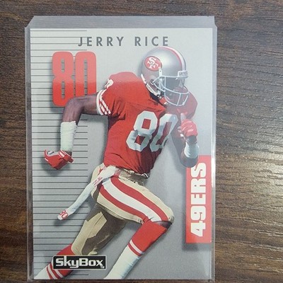 1992 SkyBox Primetime Jerry Rice #80 San Francisco 49ers HOF