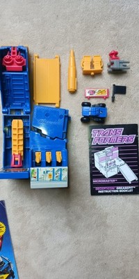TRANSFORMERS G1 GREASEPIT Micromasters 1989 Vintage Retro Monster Truck