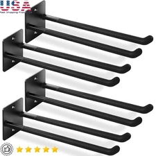 Heavy Duty 14 Inch Garage Hooks 4Pcs Wall Mount Organizer Tools & Equipment New