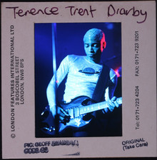 Terence Trent Derby Photo Transparence Original Positive 52mm Press Promo 1990s