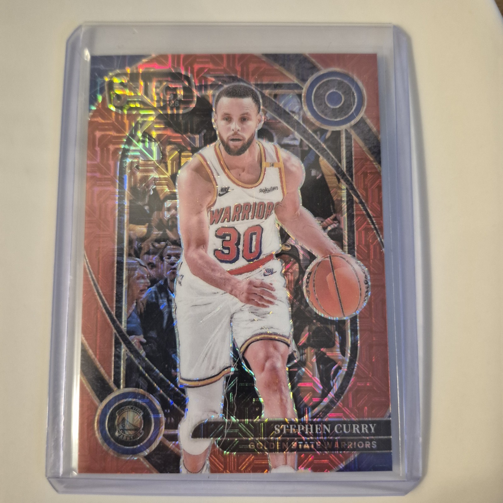 🔥🔥STEPHEN CURRY - 2024-25 Panini Select #209 Courtside RED MOJO 12/20🔥🔥